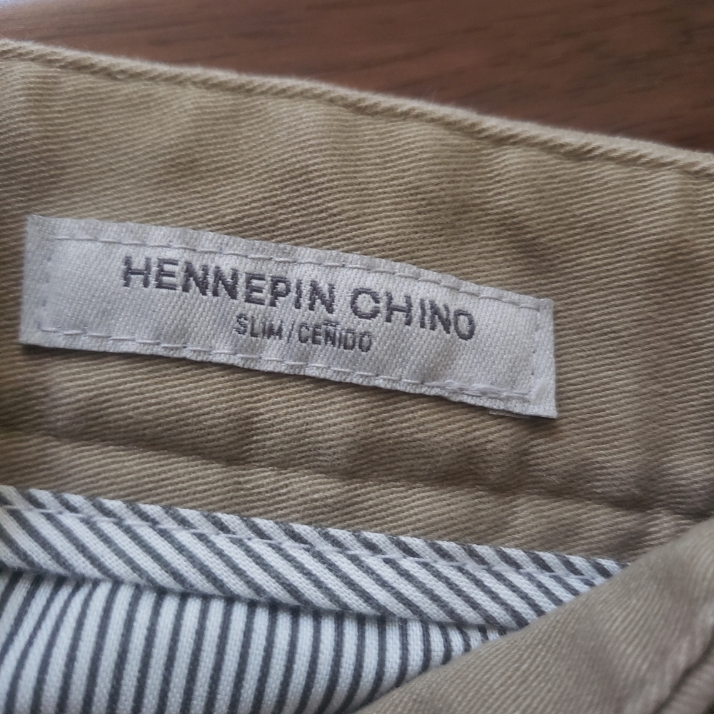 Men Khaki Goodfellow Pants 28×30 - Picture 3 of 4